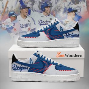 Los Angeles Dodgers - MLB World Series AF1 Shoes