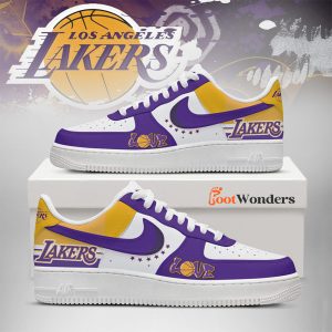 Los Angeles Lakers - NBA AF1 Shoes