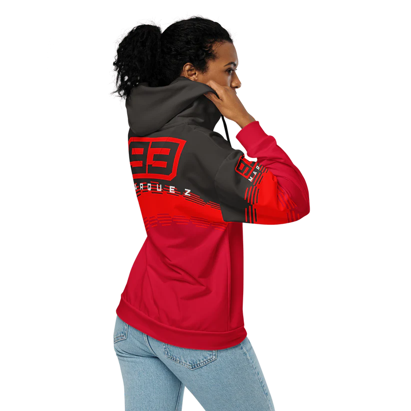 Ducati Lenovo Team x Marc Márquez 3D Apparel Tshirt Hoodie - Image 5