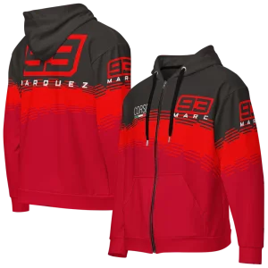 Ducati Lenovo Team x Marc Márquez 3D Apparel Tshirt Hoodie