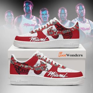 Miami Heat V2 - NBA AF1 Shoes