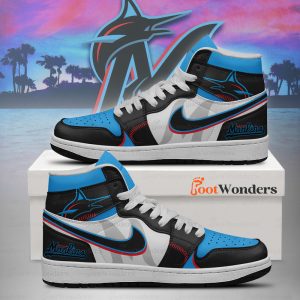 Miami Marlins - MLB World Series J1 Shoes