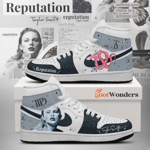 Reputation - Black - Taylor Swift J1 Shoes