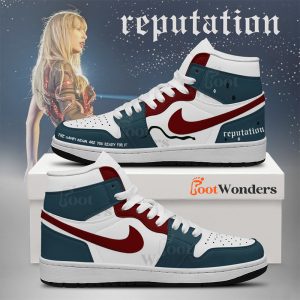 Reputation - Red Green - Taylor Swift J1 Shoes