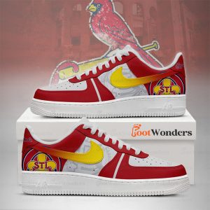 St. Louis Cardinals - MLB World Series AF1 Shoes