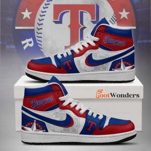 Texas Rangers - MLB World Series J1 Shoes