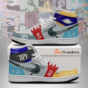 The Eras Tour - Colorful V1 0 - Taylor Swift J1 Shoes