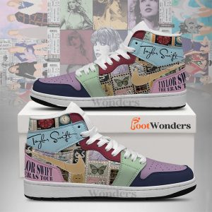 The Eras Tour - Colorful V2 0 - Taylor Swift J1 Shoes