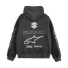 Alpinestars Suzuki Printed Unisex Washed Hoodie