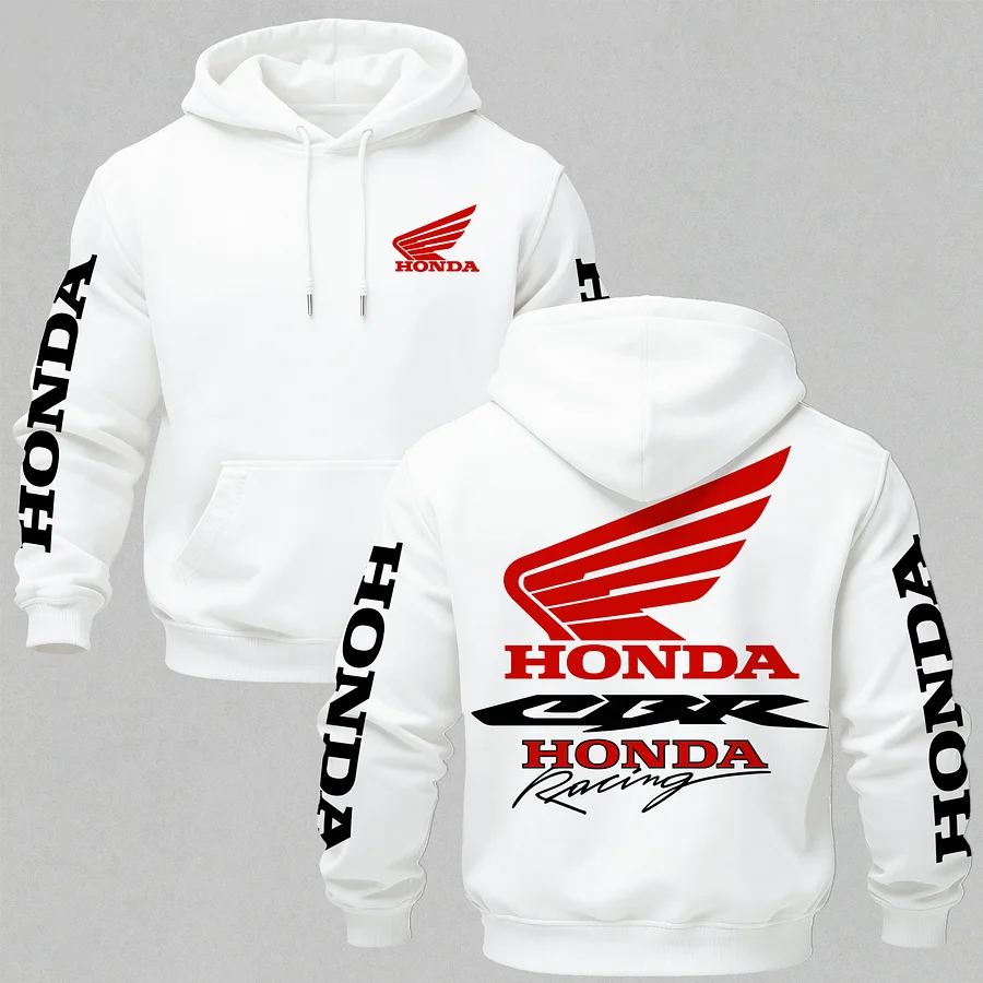 Racing Fashion Honda CBR Printed Fleece-lined Unisex Hoodie