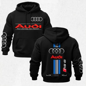 Racing Fashion Audi RS 6 Printed Fleece-lined Unisex Hoodie