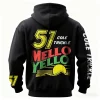 Days of Thunder Cole Trickle Printed Fleece-lined Unisex Hoodie