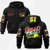 51 Mello Yello Car Cole Trickle Printed Fleece-lined Unisex Hoodie