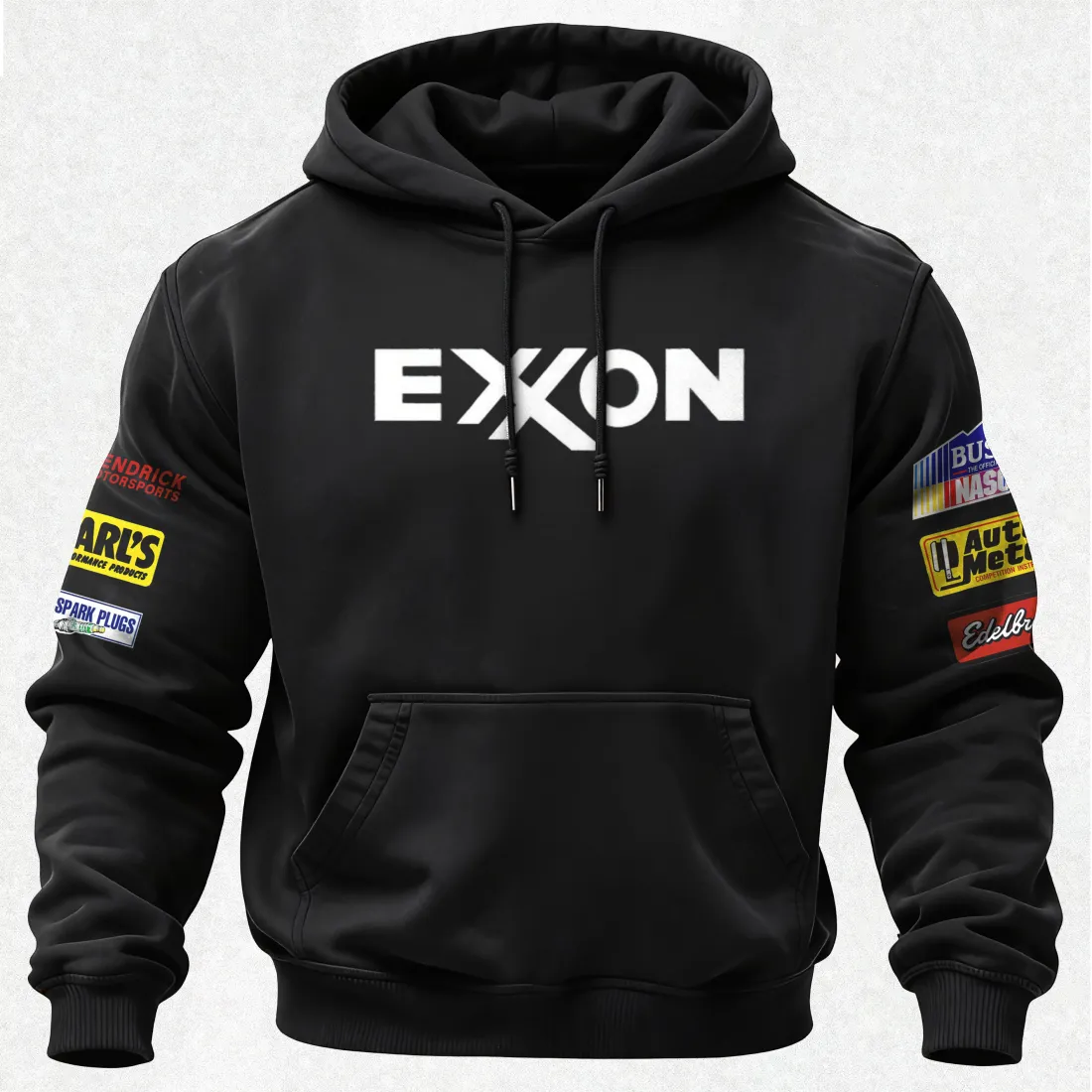 Days of Thunder Rowdy Burns 51 Exxon Printed Fleece-lined Unisex Hoodie - Image 3