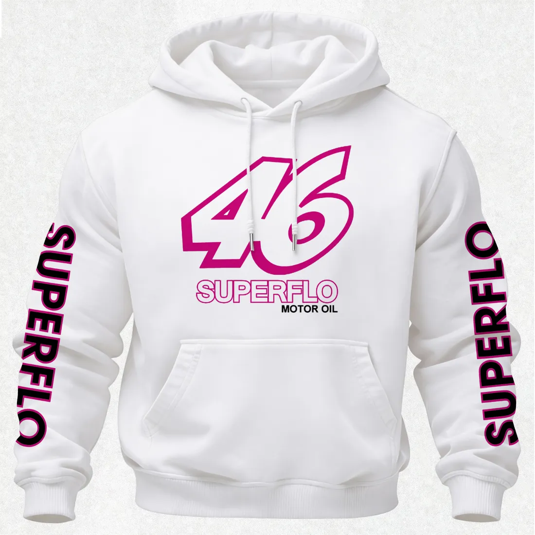 Days of Thunder Cole Trickle 46 Superflo Printed Fleece-lined Unisex Hoodie - Image 3