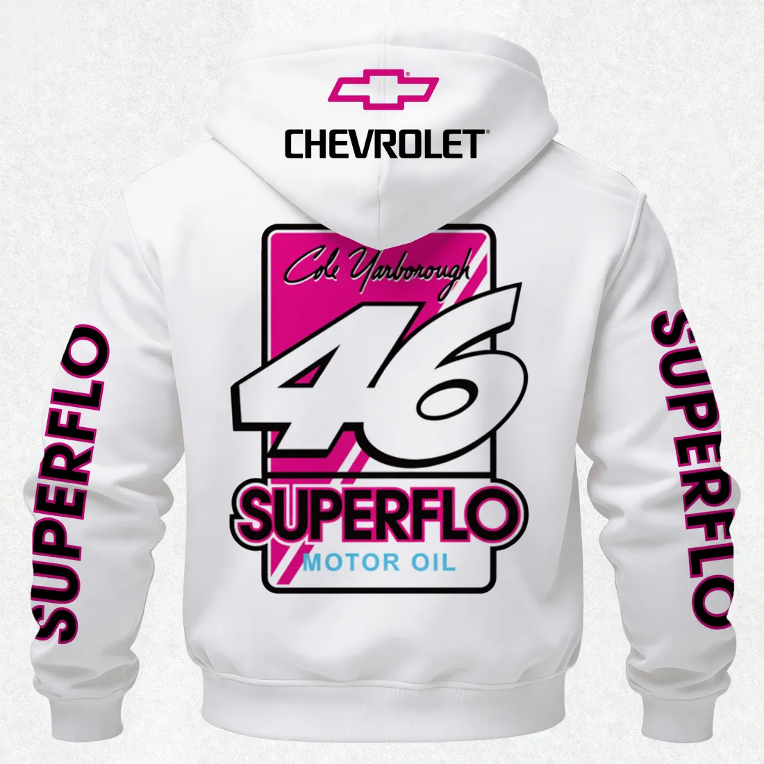 Days of Thunder Cole Trickle 46 Superflo Printed Fleece-lined Unisex Hoodie