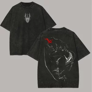 The Lord of the Rings Printed Unisex Washed T-Shirt