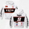 Days of thunder Rowdy Burns 51 Exxon Chevrolet Printed Fleece-lined Unisex Hoodie