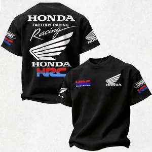Honda Factory Racing Printed Unisex T-shirt