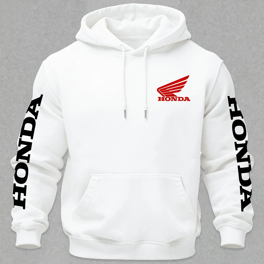Racing Fashion Honda CBR Printed Fleece-lined Unisex Hoodie - Image 2