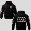 Racing Fashion Audi R8 Gazoo Printed Fleece-lined Unisex Hoodie