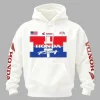Racing Fashion Vintage Honda Racing Team Printed Fleece-lined Unisex Hoodie